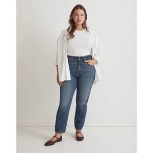 Madewell 18W The Plus Curvy Perfect Vintage Jean Decatur Wash NM876